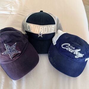 Cowboys Cap Set - Navy and White